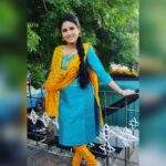 Rithika Tamil Selvi Instagram - Keep smiling 😊spread happiness ✌ . . . Chudi from @dsrsarees Designer @thisadesignstudio . . . #Rithika #tamilselvi_rithika #tamil_rithika #rithikavijaytv #vijaystars #vijaytelevision #rithika #rithikacwc