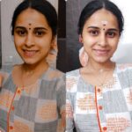 Rithika Tamil Selvi Instagram - With filter or without filter 🤔... Which one is good? By the way.. Good evening people 😍✌☺ . . . #Rithika #tamil_rithika #rithikavijaytv #vijaystars #selfietime #tamilselvi_rithika