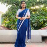 Rithika Tamil Selvi Instagram - “The only way to do great work is to love what u do”. -Steve jobs Good evening people 😊 Saree @ashas_womens_collection Blouse @niraa_celebrating_fashions . . . #rithika #tamil_rithika #vijaystars #vijaytelevision #amirthabaakiyalakshmi #baakiyalakshmi_vijaytv #sareelove #cottonsaree