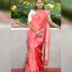 Rithika Tamil Selvi Instagram - Happiness is not by chance but by choice. Be happy always 😊 Sarees @ashas_womens_collection . . . . #rithika #tamil_rithika #baakiyalakshmi_serial #rithikasaree #baakiyalakshmi #vijaystars #vijaytelevision #rithikatamilselvi