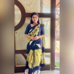 Rithika Tamil Selvi Instagram - Happiness is not by chance but by choice. Be happy always 😊 Sarees @ashas_womens_collection . . . . #rithika #tamil_rithika #baakiyalakshmi_serial #rithikasaree #baakiyalakshmi #vijaystars #vijaytelevision #rithikatamilselvi