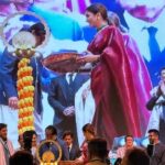 Rukmini Maitra Instagram - Such an honour inaugurating the #28thKIFF alongside our Honorable Chief Minister @mamataofficial and other eminent stalwarts of the industry.. Truly Grateful 🙏🏻⭐️ #KIFF2022 #KIFF