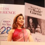 Rukmini Maitra Instagram - #KIFF Press Conference.. And a few cherished moments ❤️⭐️ #KIFF2022 #28thKIFF Nandan নন্দন