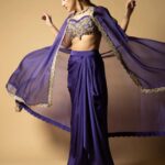 Rukmini Maitra Instagram - Throwback 💜😉 #dancedancejuniorseason3 every Saturday and Sunday at 9:30pm only on @starjalsha Outfit @rashikapoorofficial Styling @styleographbychikkygoenka Makeup @makeupbybithikabenia Hair @hairbymousami Photography @pixelamalgam