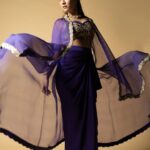 Rukmini Maitra Instagram - Throwback 💜😉 #dancedancejuniorseason3 every Saturday and Sunday at 9:30pm only on @starjalsha Outfit @rashikapoorofficial Styling @styleographbychikkygoenka Makeup @makeupbybithikabenia Hair @hairbymousami Photography @pixelamalgam