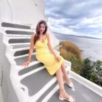 Rukmini Maitra Instagram - Feeling like a pocket full of sunshine!🌞💛 Greece