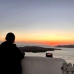 Rukmini Maitra Instagram - Awaiting a new Dawn.. Fira Sunset - Santorin