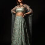 Rukmini Maitra Instagram - No Monday Blues Here..🤷🏻‍♀️ Catch me on #DanceDanceJuniorSeason3 every Saturday & Sunday 9:30pm on @starjalsha Outfit @poojarajgarhiagupta Styling @styleographbychikkygoenka Makeup @makeupbybithikabenia Hair @hairbymousami Photography @pixelamalgam