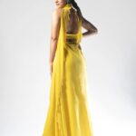 Rukmini Maitra Instagram - I know I had you at Yellow..😉 Outfit @meghabansalofficial Styling @styleographbychikkygoenka Hair @hairbymousami Makeup @makeupbybithikabenia Photography @pixelamalgam