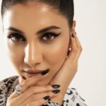 Rukmini Maitra Instagram - Another Day.. Another Slay!💭🖤 Outfit @scribbologythelabel Styling @styleographbychikkygoenka Makeup & Hair @makeupartist_prasenjit Photography @pixelamalgam