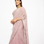 Rukmini Maitra Instagram - New Year Fashion Tip : Grace Never Goes out of Fashion!🌸 Try it! Outfit @charuandvasundhara Styling @styleographbychikkygoenka Makeup & Hair @makeupartist_prasenjit Photography @pixelamalgam
