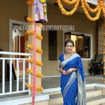 Rupali Bhosale Instagram - आई कुठे काय करते मालिकेतील संजना म्हणजेच अभिनेत्री रुपाली भोसले हिचा गुढीपाडवा लूक! @rupalibhosle @star_pravah #AaiKutheKayKarte #RupaliBhosle #StarPravah
