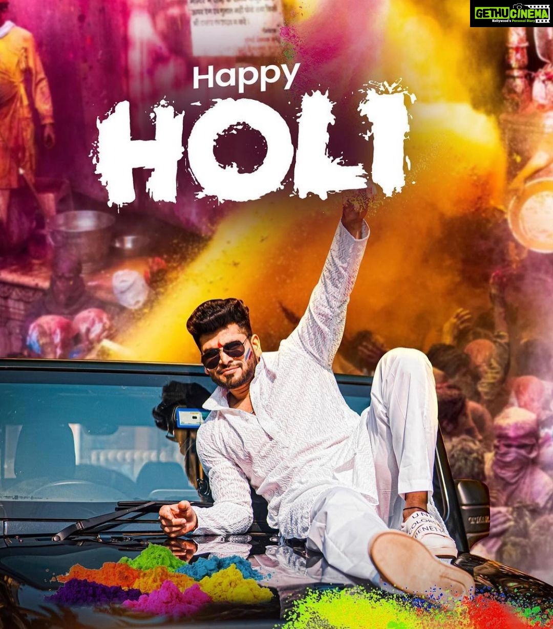 Rupali Bhosale Instagram - Check out the colourful pictures of some of our favourite Marathi celebs who ushered in Holi festivities . . . . #rupalibhosle #RishiSaxena #ShivThakre #mitalimayekar #siddharthchandekar