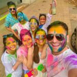 Rupali Bhosale Instagram - Check out the colourful pictures of some of our favourite Marathi celebs who ushered in Holi festivities . . . . #rupalibhosle #RishiSaxena #ShivThakre #mitalimayekar #siddharthchandekar