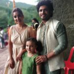 Rupali Bhosale Instagram - "Feeling good, living better." 🤗Shooting memories of "देवा गणराया".😊 @rupalibhosle @chinmayudgirkar