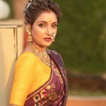 Rupali Bhosale Instagram - Shine like the whole universe is yours. ~ RuMi ~ Saree & Blouse @aaishvy_designs Earcuffs, Nath, Finger Rings @nathicha__nakhara Moti chokar @samarth_creation_2022 Long necklace, Waist Chain @jizajewellerystudio Makeup @mhatresameer60 Hair @ruksar__99 Clicked @ashayrtulalwar . . . . . #FestiveVibes #SareeLove #LifeIsBeautiful #Saree #Traditional #GratitudeAttitude #TeamWork #SaturdayVibes #RupaliBhosle #RockingRupali #RupaliWinningHearts #KeepLoving #AaiKutheKayKarte #Sanjana 🧿