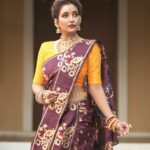 Rupali Bhosale Instagram - Let the beauty of what you love be what you do. ~ RuMi ~ Saree & Blouse @aaishvy_designs Earcuffs, Nath, Finger Rings @nathicha__nakhara Moti chokar @samarth_creation_2022 Long necklace, Waist Chain @jizajewellerystudio Makeup @mhatresameer60 Hair @ruksar__99 Clicked @ashayrtulalwar . . . . . #FestiveVibes #SareeLove #LifeIsBeautiful #Saree #Traditional #GratitudeAttitude #TeamWork #SaturdayVibes #RupaliBhosle #RockingRupali #RupaliWinningHearts #KeepLoving #AaiKutheKayKarte #Sanjana 🧿
