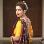 Rupali Bhosale Instagram - "Gratitude is the wine for the soul, Go on. Get drunk" ~ RuMi ~ Saree & Blouse @aaishvy_designs Earcuffs, Nath, Finger Rings @nathicha__nakhara Moti chokar @samarth_creation_2022 Long necklace, Waist Chain @jizajewellerystudio Makeup @mhatresameer60 Hair @ruksar__99 Clicked @ashayrtulalwar . . . . . #FestiveVibes #SareeLove #LifeIsBeautiful #Saree #Traditional #GratitudeAttitude #TeamWork #SaturdayVibes #RupaliBhosle #RockingRupali #RupaliWinningHearts #KeepLoving #AaiKutheKayKarte #Sanjana 🧿