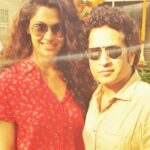 Saiyami Kher Instagram – Happy birthday to the greatest ever @sachintendulkar :) 49 is just a number and I still wish the 22 yards could get him back 😊