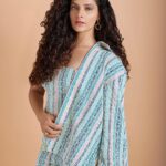 Saiyami Kher Instagram - Saturday night mood. Outfit @svacouture Earrings @blingsutra @ascend.rohank Styled by @shnoy09 Shot by @sandeshparulkar