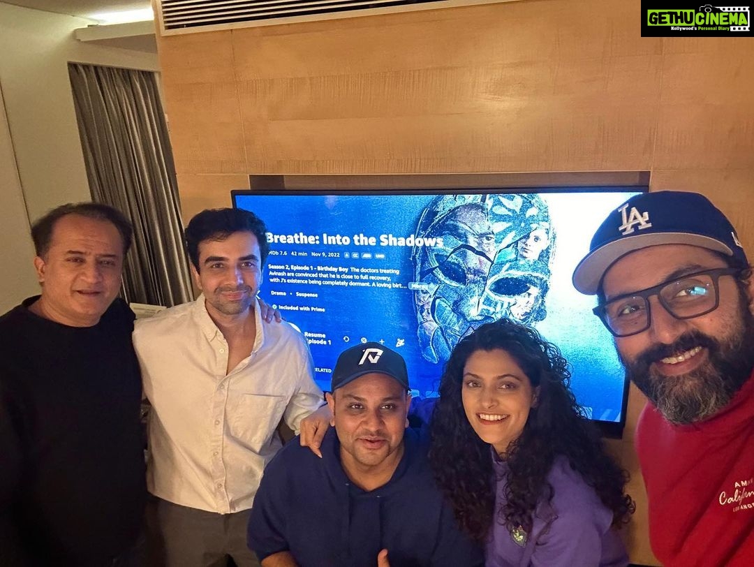 Saiyami Kher Instagram - First day feels. Breathe Into the shadows 2 is now streaming! Missed the remaining breathe family. Please do watch and tell us what you’ll think ❤️ #FirstDayFirstStream #BreatheIntoTheShadows, new season, watch now @bachchan @theamitsadh @nithyamenen @naveenkasturia #IvanaKaur @abundantiaent @mayankvsharma @ivikramix @primevideoin @niddleagarwal @vijash @vikramtuli @unbollywood @arshadasyed @priyawriter2912 @hrishikesh0304 @shrikantverma_
