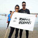 Saiyami Kher Instagram - My 4th year with @adidasindia and the forever inspiring @afrozshah_ for Run for the oceans! There is a marked difference because we have started cleaning much deeper inside. Still just the tip of the iceberg but always nice to notice results. Let’s be aware of the harm we are causing our planet, and try and change it. We found lots of plastic milk bags and chips and pan masala packets. Let’s be aware that when we cut milk bags from the corners and that reaches our ocean, the sand gets deposited in these bags and the skin down. Let’s try and reduce our plastic usage because as Afroz said this morning we need the oceans and the oceans need us. Let’s do our bit 🙏🏽 Thankyou to the whole team of @adidasindia @adidas @parley.tv for supporting this cause so religiously. @sunil3stripes @ssaltnpepperr and team well done. @arjunsaraswat you were missed! #runfortheoceans #adidas #parleyfortheoceans