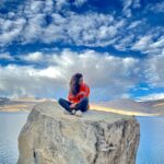 Saiyami Kher Instagram - Work brought me back to this place I love so much after 5 long years. So many memories came rushing back because I shot my first film Mirzya here. During shoot I was so overwhelmed and humbled by the vastness around me that I'd sit for hours looking into mountains, absorbing everything. It's almost as though the silence was talking to me. Like it was telling me that there was something so much larger than me at play. I didn’t know what it was..But whoever or whatever it was, there was something transcendent about this place. The air here is just as pure as its people. 3 days ago when we were driving back from Tsomoriri, the road forked into two paths. Unable to decipher which one to take, we went right. After driving for nearly fifteen minutes, we realized that the path led nowhere. So we backtracked and 30 mins later we were back on the correct road. Out of nowhere, our driver, Dorjayji jumped out of the car and walked to the wrong turn. In the blazing sun, he picked up three humangous rocks and blocked that road completely. Smiling, he came back into the car and stated, "Humarey jaise koi aur bhatak nahi jayega abhi." With no vanity attached, he effortlessly just saved others after us the trouble of losing their way! It made me think for a moment. Maybe, it's just simple people like Dorjay doing simple things that we often forget in our "busy" lives which makes this place so pure. To the place where peoples' hearts are just as big & gracious as the mountains, thank you! See you soon Ladakh. ❤️