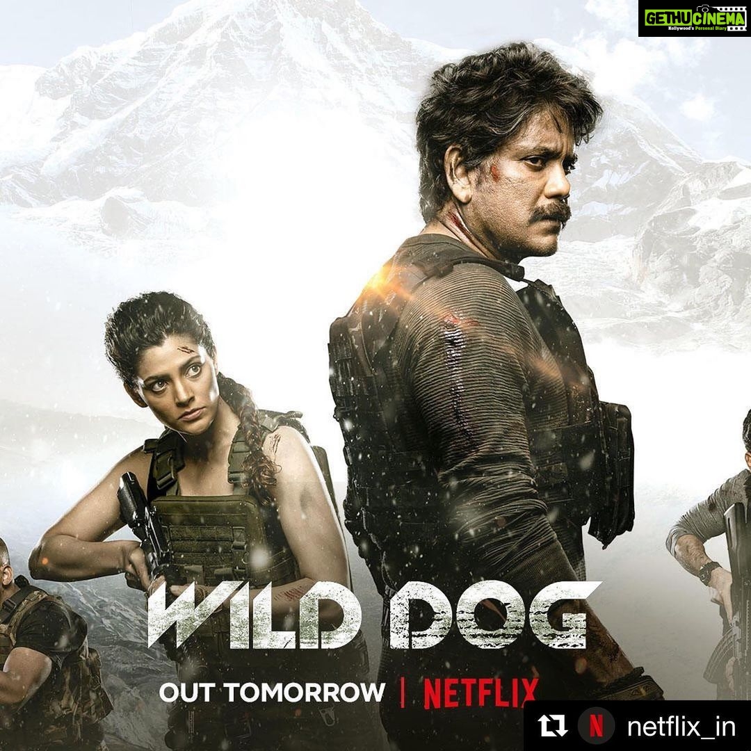 Saiyami Kher Instagram - #Repost @netflix_in with @get_repost ・・・ The action is just over the mountain and it's coming in at high speeds! #WildDogOnNetflix #AkkineniNagarjuna @matineeents @ahishor @musicthaman @diamirzaofficial @saiyami @i.ali.reza @shaneildeo @nm_pasha @onelifeitis @mayank_parakh19 @prakashsudarshanofficial