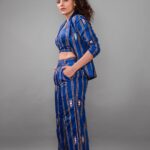 Saiyami Kher Instagram – Suited up.
 
Wearing @pinkporcupines 
Styled by @shnoy09 
Shot by @rahulsawant