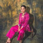 Saiyami Kher Instagram - My idea of fashion is feeling and looking good in something that makes me feel closest to the person I am. A very important factor is also comfort. Was very happy to wear this hot pink statement @punitbalanaofficial pant suit along with some beautiful @amrapalijewels and super comfy @aprajitatoorofficial footwear for the @htcity Ht’s most stylish. Shot by @rishabhkphotography 💕