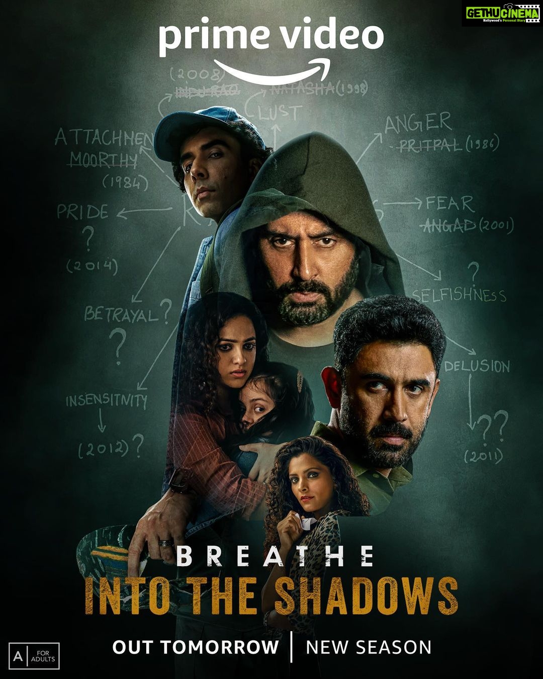 Saiyami Kher Instagram - How far will you go to save the one you love? #BreatheIntoTheShadows, show out at midnight @bachchan @theamitsadh @nithyamenen @naveenkasturia #IvanaKaur @abundantiaent @mayankvsharma @ivikramix @primevideoin @niddleagarwal @vijash @vikramtuli @unbollywood @arshadasyed @priyawriter2912 @hrishikesh0304 @shrikantverma_