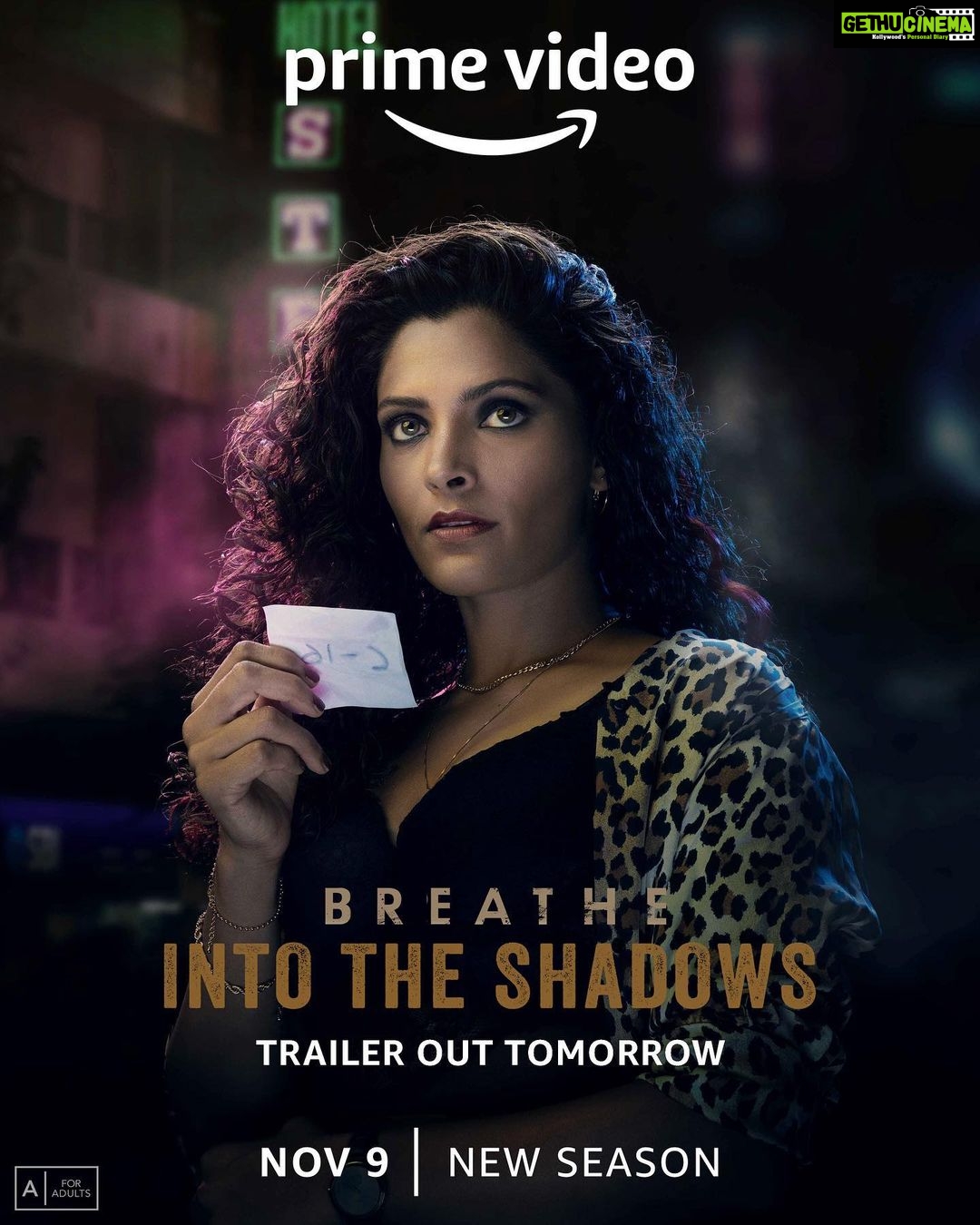 Saiyami Kher Instagram - You can’t keep running from the shadows that follow 👤 #BreatheIntoTheShadows, trailer out tomorrow. @bachchan @theamitsadh @nithyamenen @naveenkasturia #IvanaKaur @abundantiaent @mayankvsharma @ivikramix @primevideoin @vikramtuli @unbollywood @arshadasyed @priyawriter2912 @hrishikesh0304 @shrikantverma_