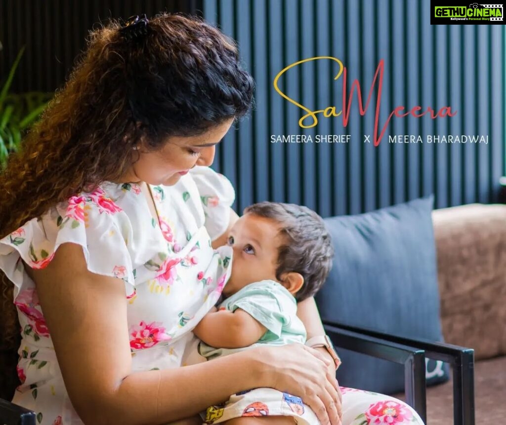 Sameera Sherief Instagram - 🌸 SAMEERA SHERIEF ❌ MEERA BHARADWAJ 🌸 When you meet someone that has the same vision as you and you come together to bring it to life, magic happens!. ✨✨ SS X MB is a stunning collection of uniquely crafted maternity and nursing outfits that offer style, comfort and utility in the form of having the freedom to feed AND a BIG and BOLD statement on every mother and baby's right to feed freely anywhere!. LAUNCHING SOON on www.meerabharadwaj.com Stay Tuned! ❤ #SSXMB #freedomtofeed #sameerasherief #normalisebreastfeeding #newcollection