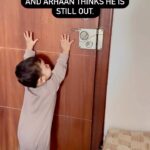 Sameera Sherief Instagram - I’ve come to my mom/sister’s home. N this is how Arhaan started calling his DADDA as soon as he woke up. As the last thing that he did before his night routine was play n spend some quality time with his dad. It was worth capturing and sharing with you all. Love u @syedanwar____