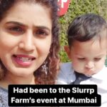 Sameera Sherief Instagram - A day to remember @slurrpfarm event at mumbai!! It feels amazing to have my baby supporting me at every point of my life. Thank you Heera 💎 for everything! Mumma loves you to the moon n back!! Congratulations @slurrpfarm for 6yrs! Thank you for making me a part of the celebrations And ofcourse YES KA TIME AAGAYA❤ #MomSon #MomAndSon #Arhaan #SyedArhaan #SameeraSherief