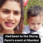 Sameera Sherief Instagram - A day to remember @slurrpfarm event at mumbai!! It feels amazing to have my baby supporting me at every point of my life. Thank you Heera 💎 for everything! Mumma loves you to the moon n back!! Congratulations @slurrpfarm for 6yrs! Thank you for making me a part of the celebrations And ofcourse YES KA TIME AAGAYA❤️ #MomSon #MomAndSon #Arhaan #SyedArhaan #SameeraSherief