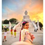 Sameera Sherief Instagram - Inshallah Let’s creat some more soon ❤ @sameerasherief The Big Buddha Phuket
