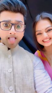 Samiksha Jaiswal Instagram - 😜🤪😛😝😋

#nishantmalkhani #nishantsinghmalkani #samikshajaiswal #controlroom
#ayushmansharma #sugandha 
@dangal_tv_channel