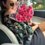 Samiksha Jaiswal Instagram - Flowers were not the only thing which made me smile today! 🌼