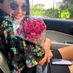 Samiksha Jaiswal Instagram – Flowers were not the only thing which made me smile today! 🌼
