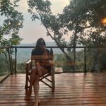 Samiksha Jaiswal Instagram - All you need is love and sunsets.💛 The Machan Tree House, Lonavala Hill