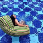 Samiksha Jaiswal Instagram - Good times, tan lines! 💙 . . . . . . . . . . . . . . . . . . . #wgoa #samikshajaiswal #instagram #reels #post #waterbaby #pool W Goa