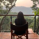 Samiksha Jaiswal Instagram - All you need is love and sunsets.💛 The Machan Tree House, Lonavala Hill