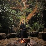 Samiksha Jaiswal Instagram – Birthday in the woods.🪵🔥 The Machan Tree House, Lonavala Hill