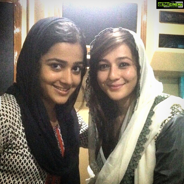 Samskruthy Shenoy Instagram - With Priyal Gor #anarkalimovie ocation... Had a good time ☺