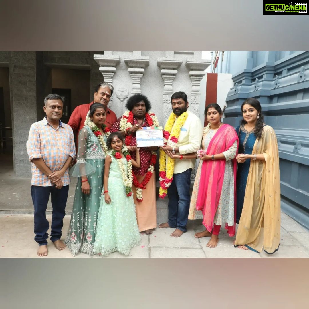 Samskruthy Shenoy Instagram - I'm Back... Hi friends ❤ I've been away from cinema for 6 years, pursuing many other things, including my passion for dance. Happy to announce my return to big screen with Production No. 3 from Lemon Leaf Creations. Movie is written and scripted by Yogi Babu Anna and directed by Ramesh Subramaniam Sir. It was a happy reunion with many people who were part of "Vil Ambu". Hope to get continued support from all of you 🙏 Here are some snaps from the Pooja function held in Chennai on 2 October 2022. Chennai, India