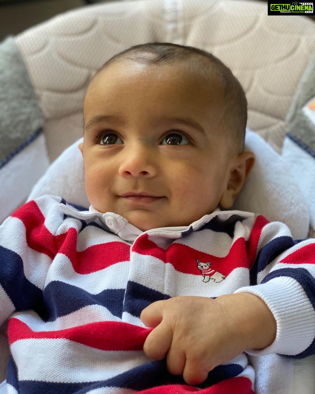 Samvrutha Sunil Instagram - Our little bundle of joy is turning one today!! ♥️#growinguptoofast #loveyousomuch #mixedemotions #growuptoanamazinghumanbeing