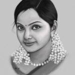 Samvrutha Sunil Instagram - Fan Art? Maybe..but from my very own fan in the house...my husband😍 #hisart #happyme #loveit