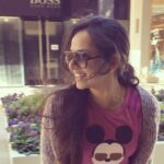 Samvrutha Sunil Instagram - #throwback #mickeyandme #longhairdays Stanford Shopping Center Mktg. & Merchants Association