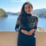 Samvrutha Sunil Instagram - Thank you for all the lovely wishes! So happy and grateful to have all of you in my life♥️🥰 Rumbling Bald on Lake Lure